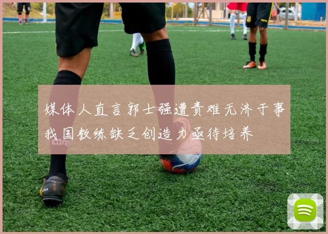 媒体人直言郭士强遭责难无济于事我国教练缺乏创造力亟待培养